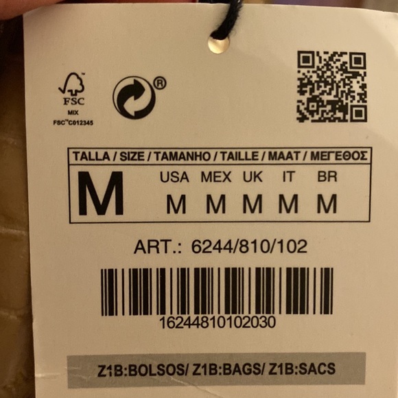 NWT Zara buckle crossbody bag - Picture 4 of 4